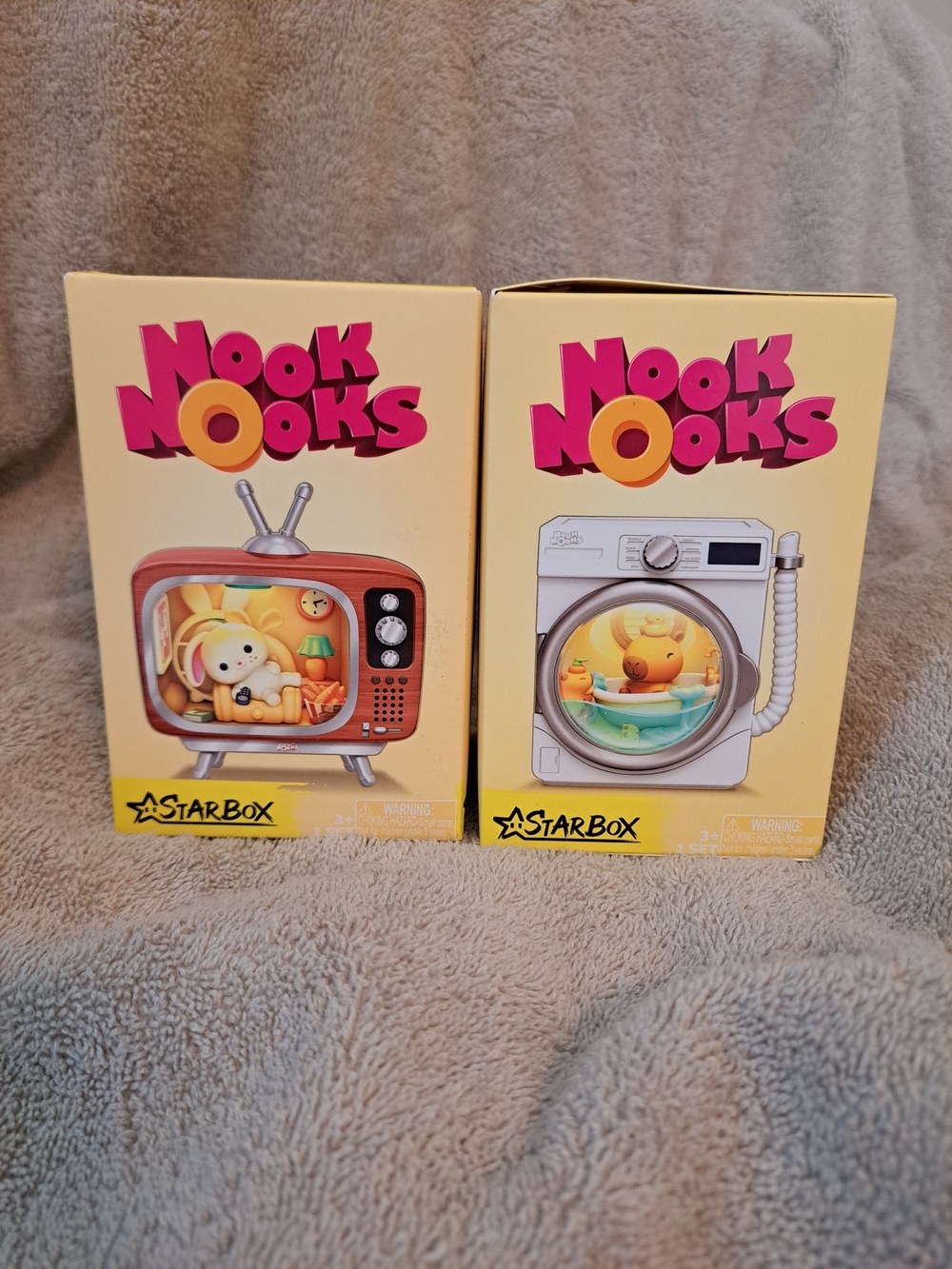 STARBOX Nook Nooks Series 1 Sealed Lot of 2 (175g & 187g - No Duplicates!)